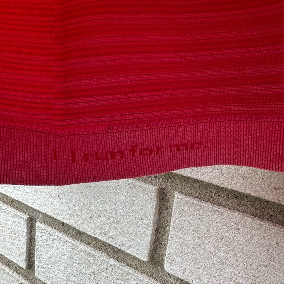 Lululemon Swiftly Tech Long Sleeve Crew Heathered Berry Rumble Pink Striped - Picture 11 of 12